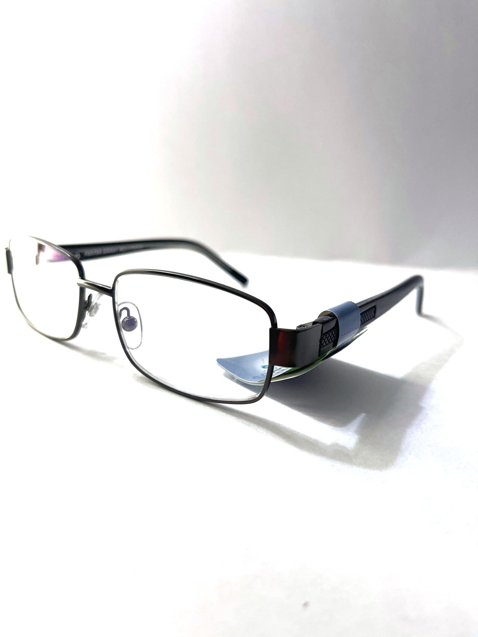Foster Grant Foster Grant Multifocus Reading Glasses Wes Gunmetal Color +1.75