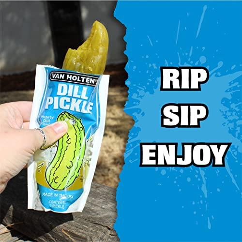 Van Holten's Pickles Van Holten's Pickles - Jumbo Dill Pickle-In-A-Pouch - 12 Pack