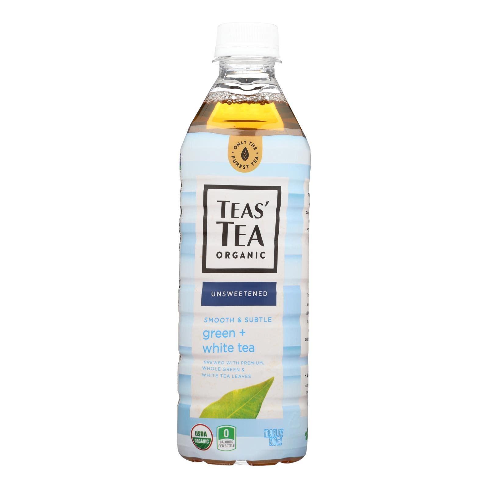 TEAS` TEA Itoen Tea - Organic - Green - White - Bottle - Case of 12 - 16.9 fl oz