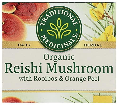Traditional Medicinals Traditional Medicinals, Organic Reishi Mushroom Tea, 16 Count