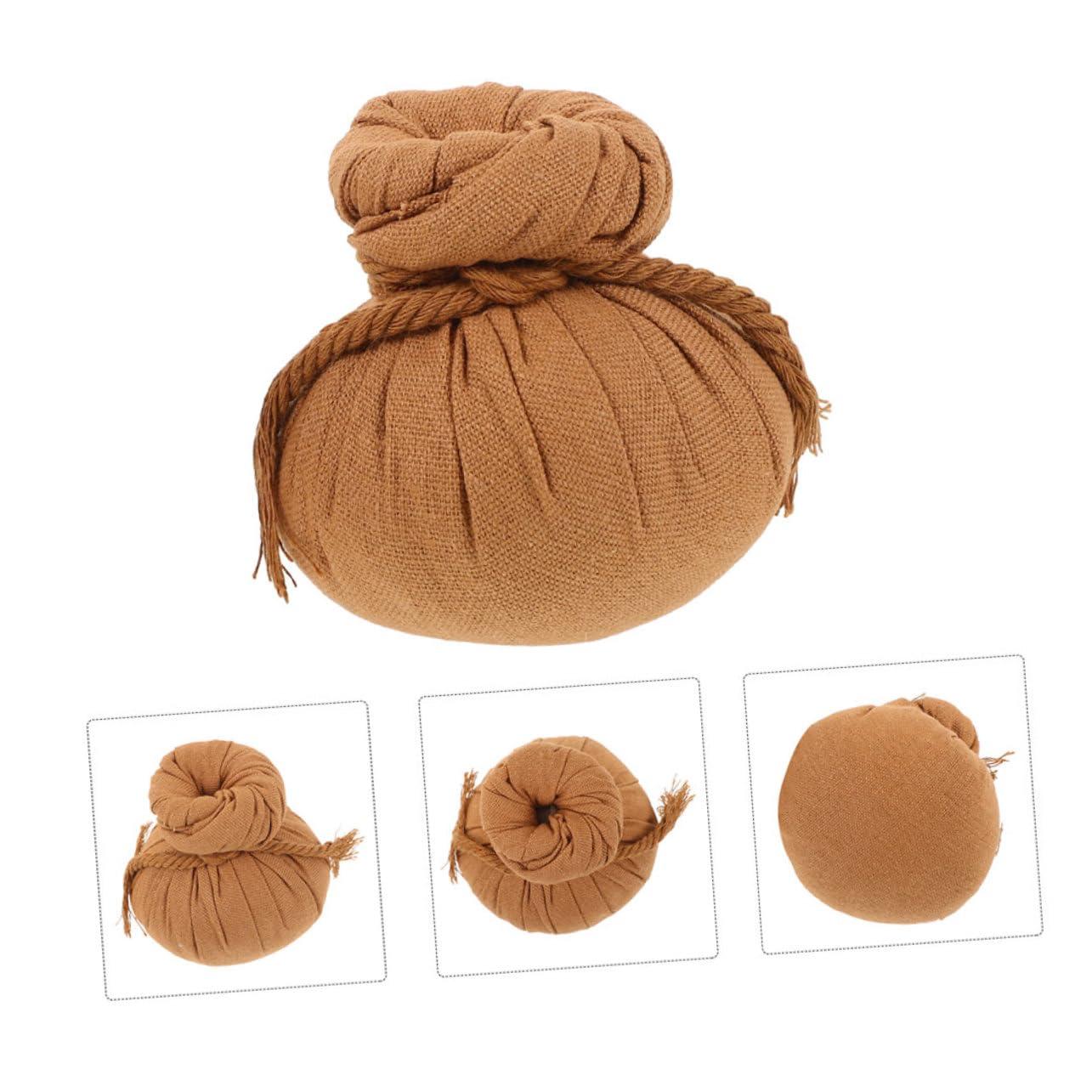 FOMIYES FOMIYES Thai Style Massage Balls Thai Herbal Compress Ball Warming Bags Chinese Herbal Bags Natural Refreshes Body Herbal Massage Compress Ball