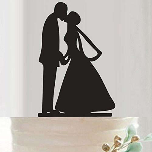 Bakell Bakell Classic Love and Wedding Cake Topper - Custom Cake Toppers from
