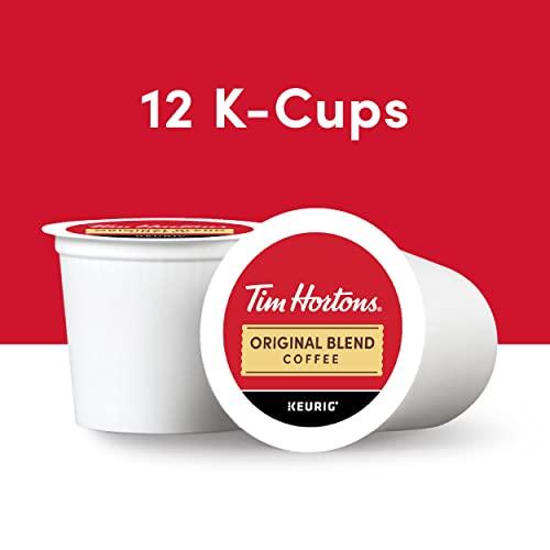 Tim Hortons Tim Hortons Original Blend, Medium Roast Coffee, Single-Serve K-Cup Pods Compatible with Keurig Brewers, 12ct K-Cups