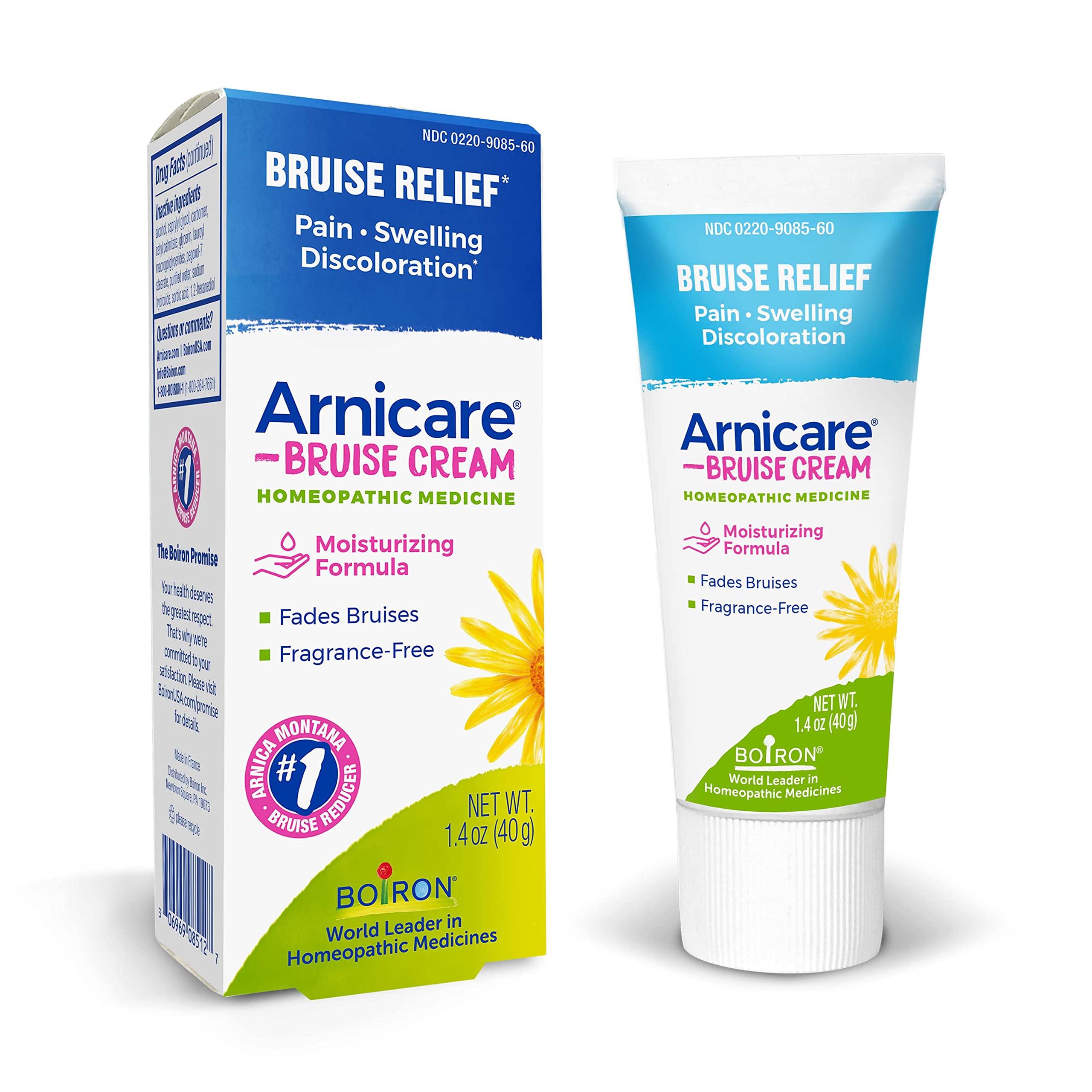 Boiron Boiron Arnicare Bruise Cream for Pain Relief from Bruising and Swelling or Discoloration & Arnicare Gel for Soothing Relief of Joint Pain, Muscle Pain, Muscle Soreness