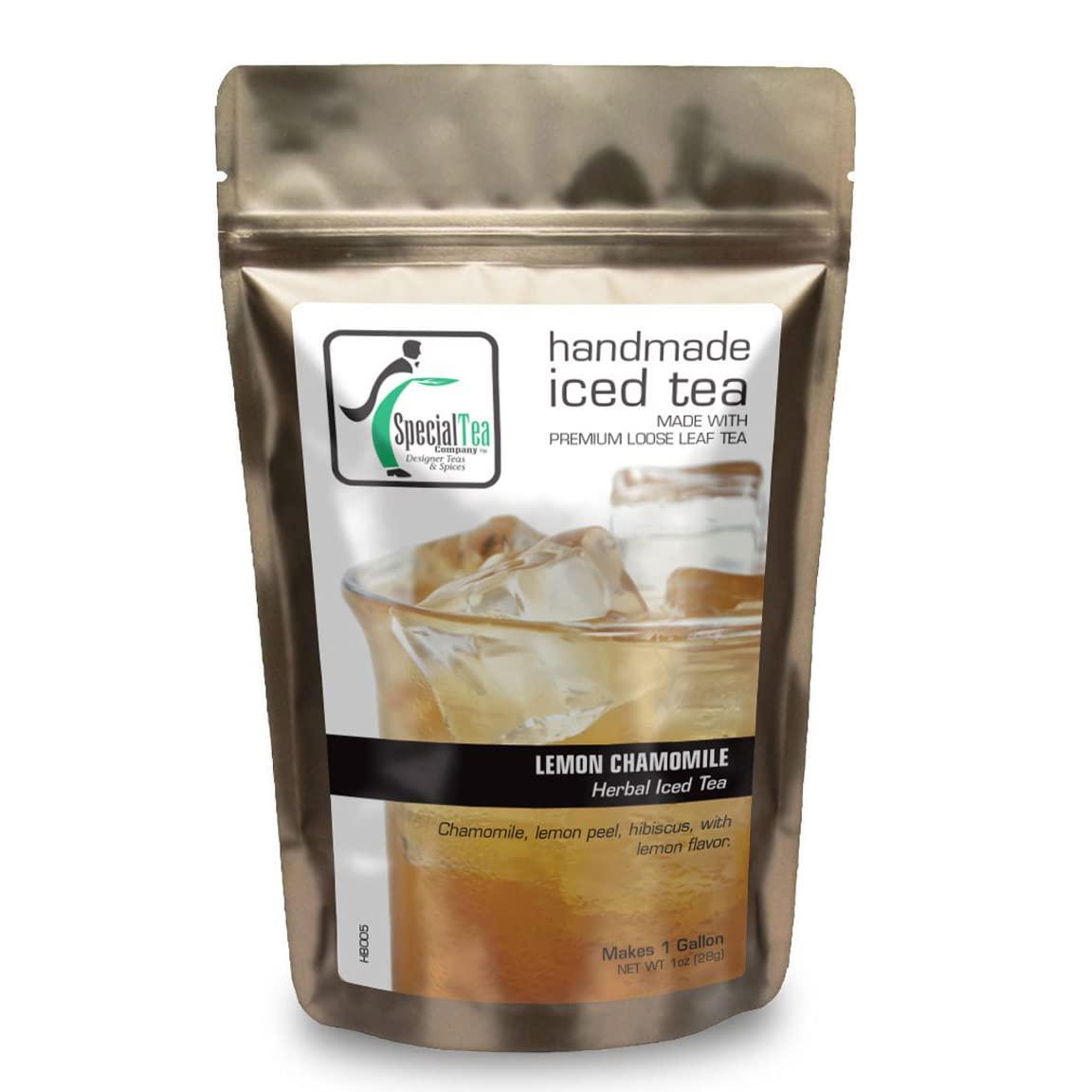 SpecialTea Company Special Tea Lemon Chamomile Herbal Tea Makes One Gallon of Iced Tea