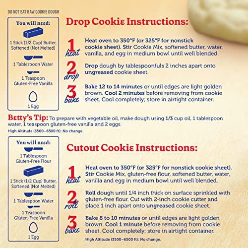 Betty Crocker Betty Crocker Gluten Free Sugar Cookie Mix, 15 oz. (Pack of 6)