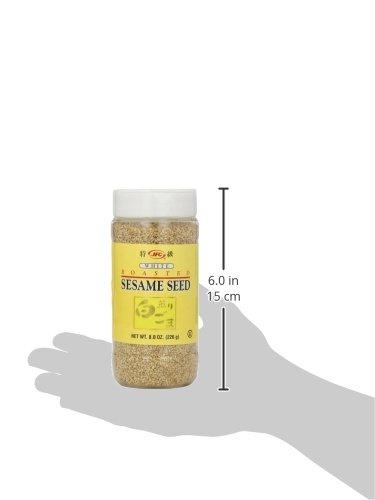 JFC JFC Sesame Seeds, White, 8-Ounce (Pack of 4)