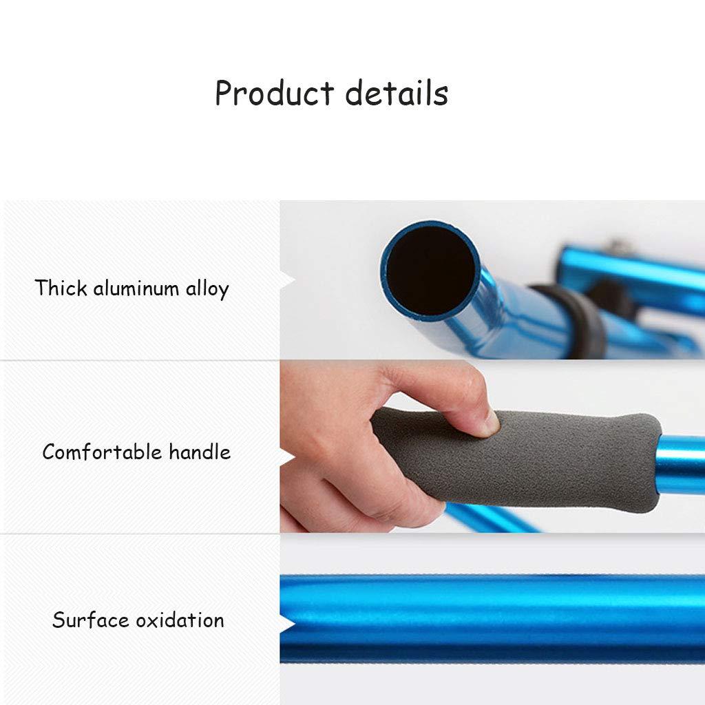 LIYIN- Walker LIYIN- Walker Children Walking Frame with 2 Wheels, Portable Walking Frames Ergonomic Handle and Adjustable Height (Blue)