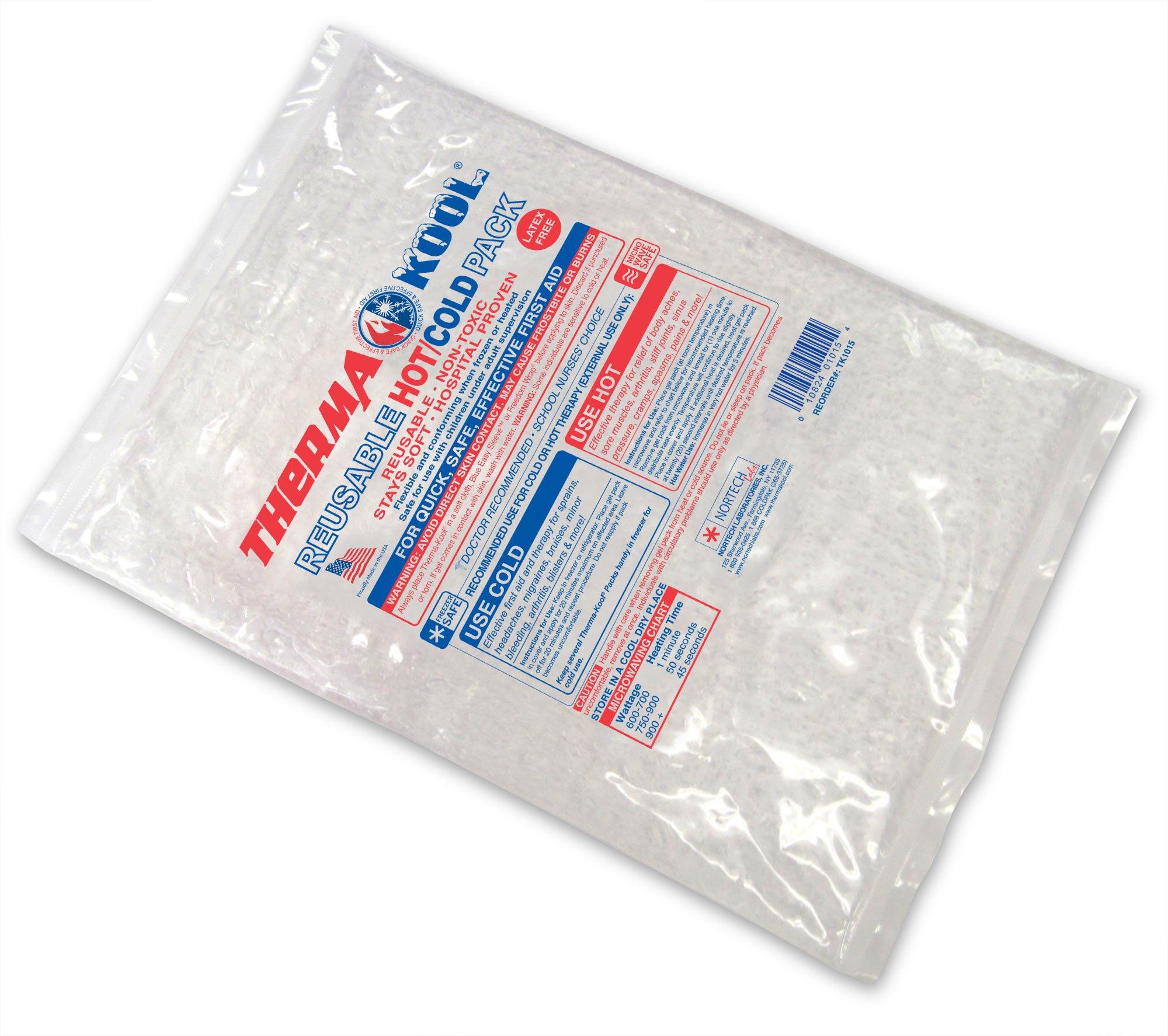 THERMA-KOOL® Therma-Kool Reusable Hot Cold Gel Pack, 10" x 15" (Super Size) - 6/Case