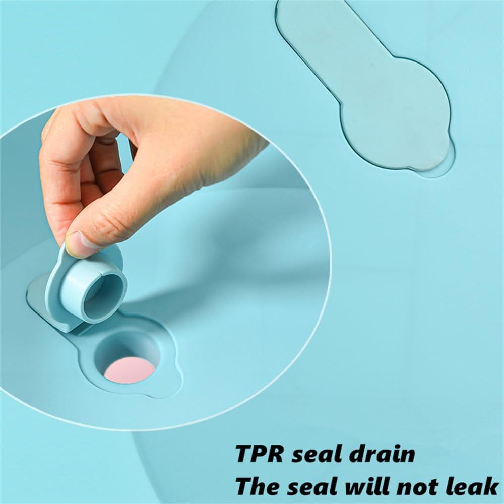 chislim Sitz Bath tub,Sitz Bath for Hemorrhoids,Sits Bath Kit for Women Men,Wider Seating Area, Deeper Bowl (Green No Legs)