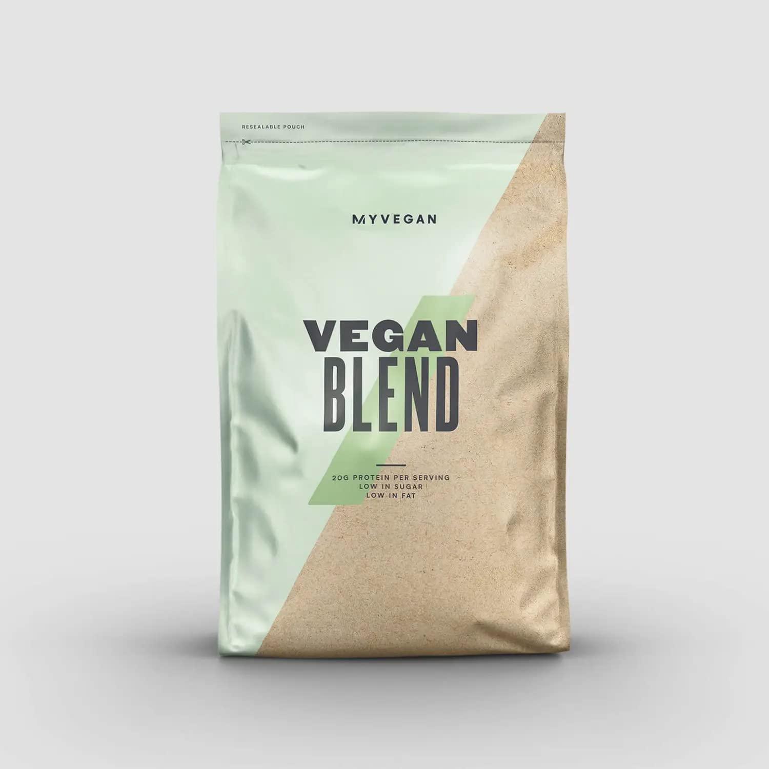 Myprotein Myprotein - Vegan Blend Powder - Natural Plant Based Protein Powder w/Pea & Rice Protein - Gluten Free, Sugar Free, Fitness Nutrition - Recovery w/Amino Acids - Vanilla Chai, 2.2 Lb (22 Servings)