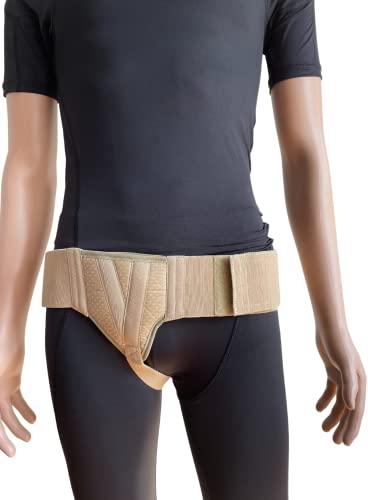 FlexaMed FlexaMed Right Side Inguinal Hernia Groin Belt Beige (L 38-42)
