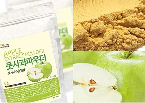 Gapdang Herb Green Apple Extract Powder Natural 100% Pure Fresh Dietary Fiber Vitamin C 200g