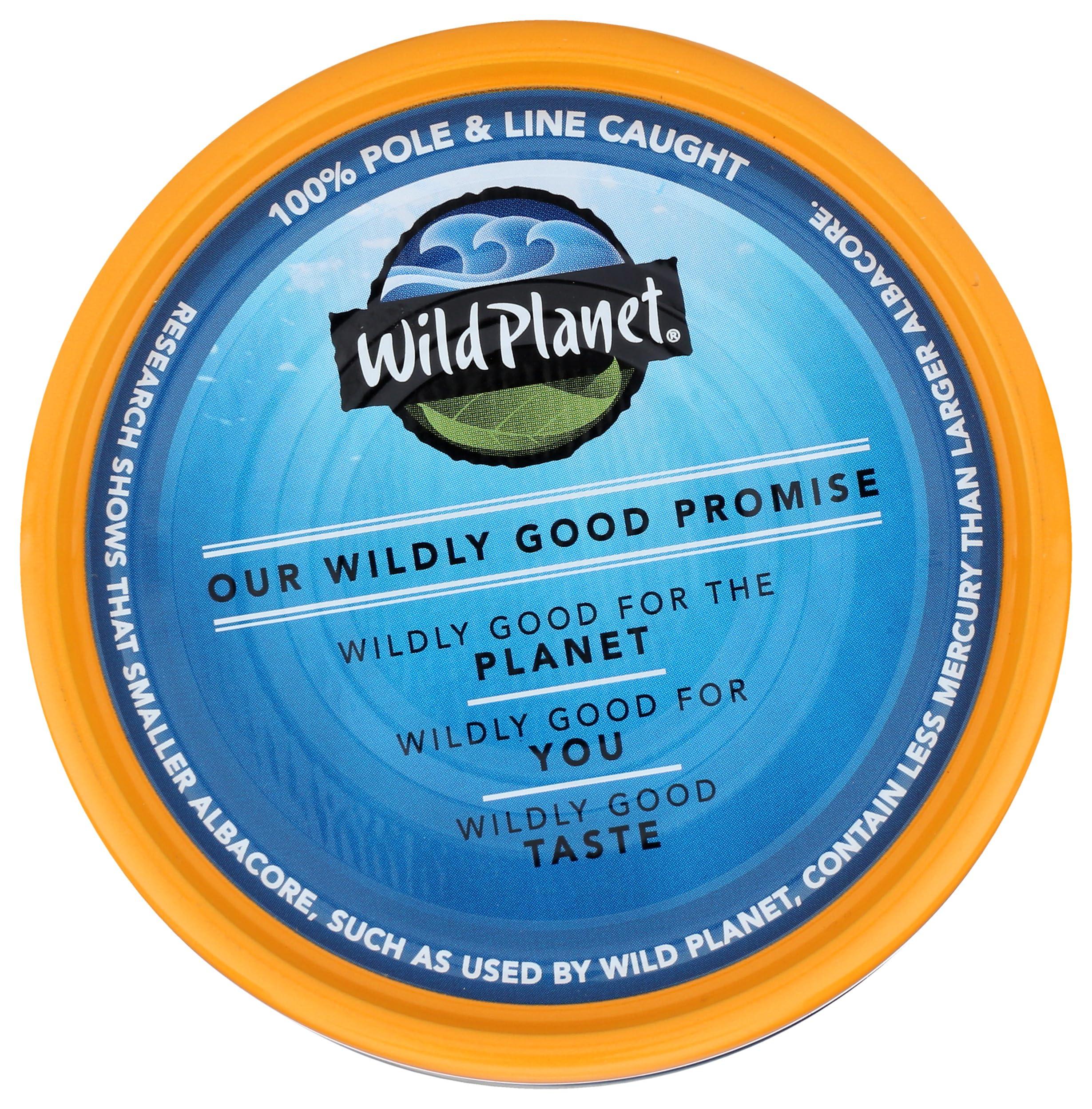 Wild Planet Wild Planet Sustainably Caught Wild Albacore Tuna, Cans, 5 oz