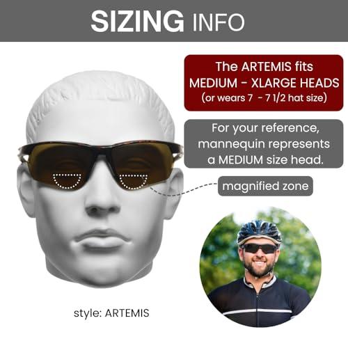 proSPORT proSPORT Polarized Bifocal Sunglass Readers Deep Sea Fishing Fisherman String Lanyard Sport Wrap UV400 Men Women Anti-Glare 1.50 2.00 2.50 c