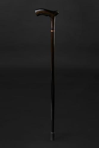 SHAIMPERIAL SHAIMPERIAL Handmade Ergonomic Wooden Walking Cane for Men and Women Fancy Gift Classic Derby Walking Handmade Exotic Wood Walking Cane Vintage Walking Cane Gift for Christmas,