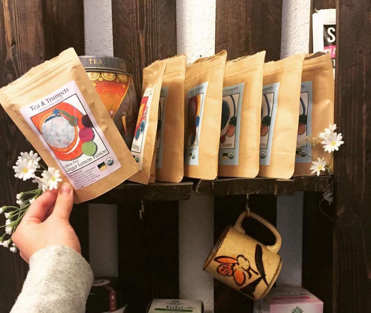 Tea & Trumpets USDA Organic Mint Rush Loose Leaf Herbal Tea - 4 oz