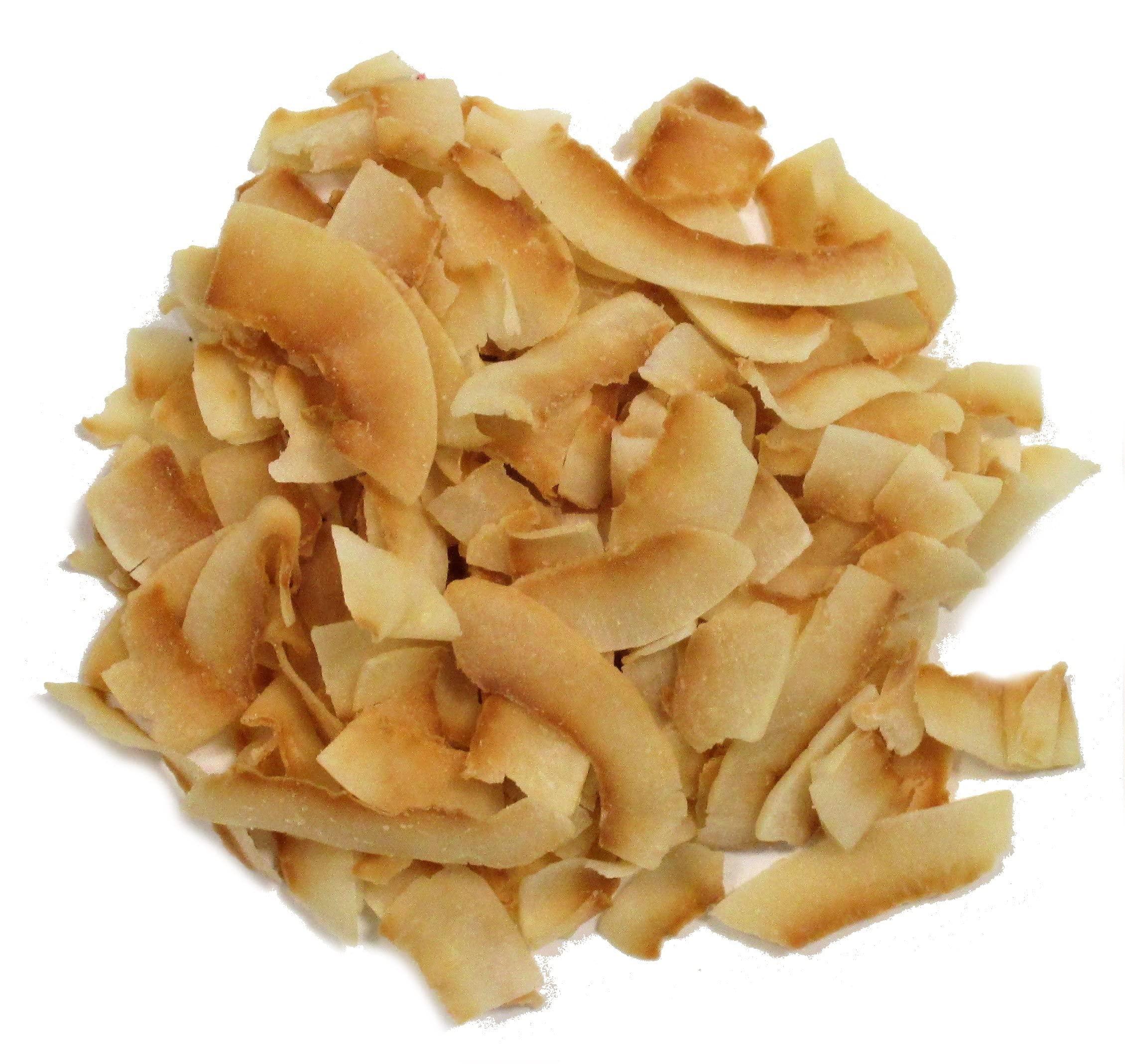 It's Delish Gourmet Toasted Sweetened Coconut Chips by Its Delish, 1 LB Bulk Bag – Healthy Creative Snacks Favorite Food Crunch – Great For Snacking, Baking and Decorating - Vegan, Natural, Kosher
