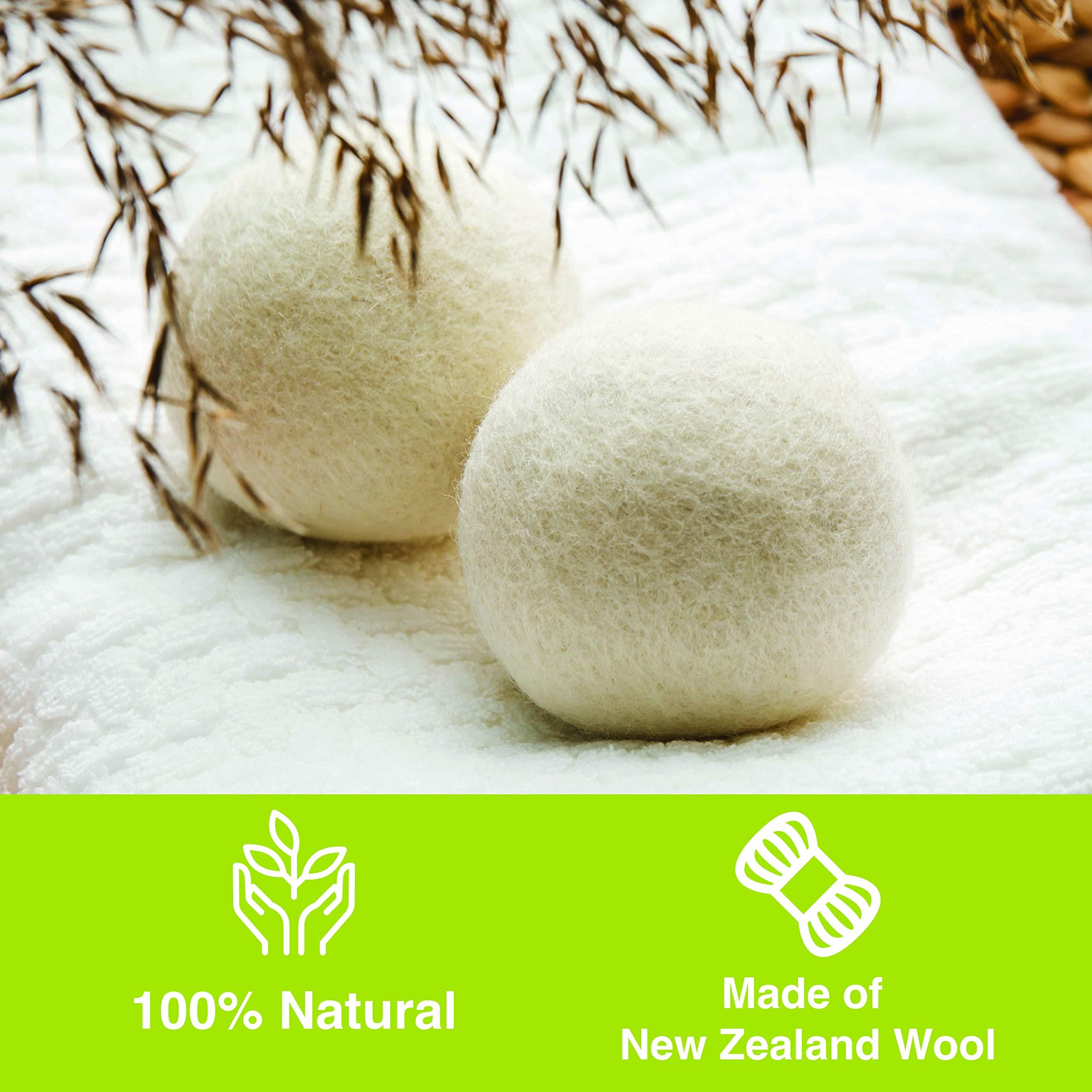 Evriholder Evriholder - Dryer Balls - Wool Dryer Balls - Dryer Balls Laundry Reusable - Fabric Softener Ball - Laundry Dryer Balls - 6 Pack