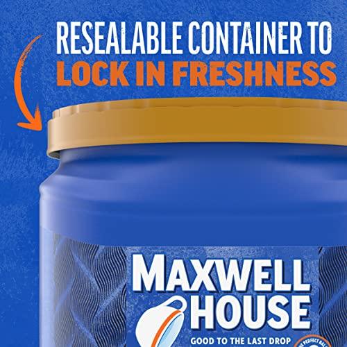 MAXWELL HOUSE Maxwell House Dark Silk Ground Coffee (24.5 oz Canister)