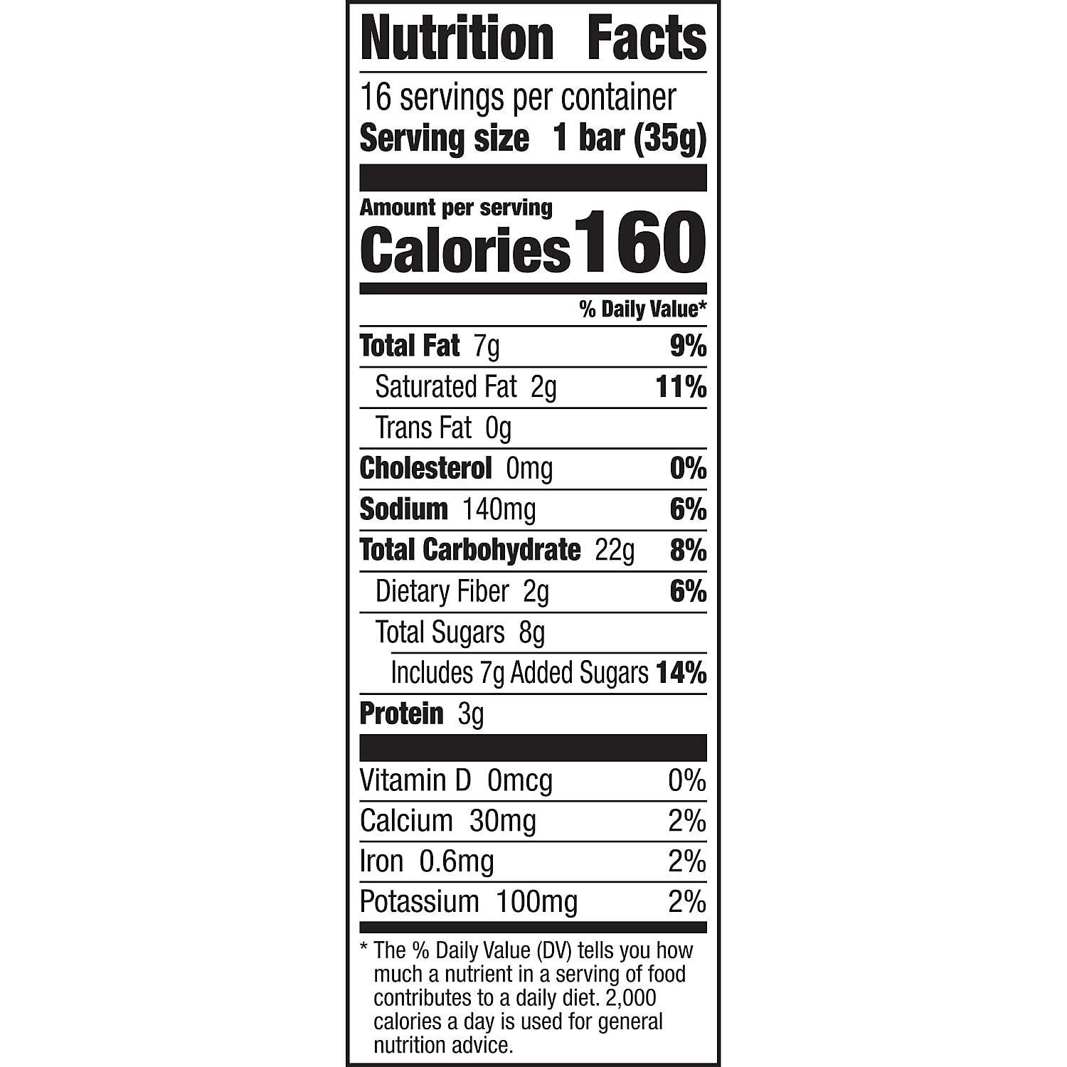 Nature Valley Nature Valley Granola Bars, Sweet And Salty Nut Almond Cereal, 1.2 Oz Bar, 16/box