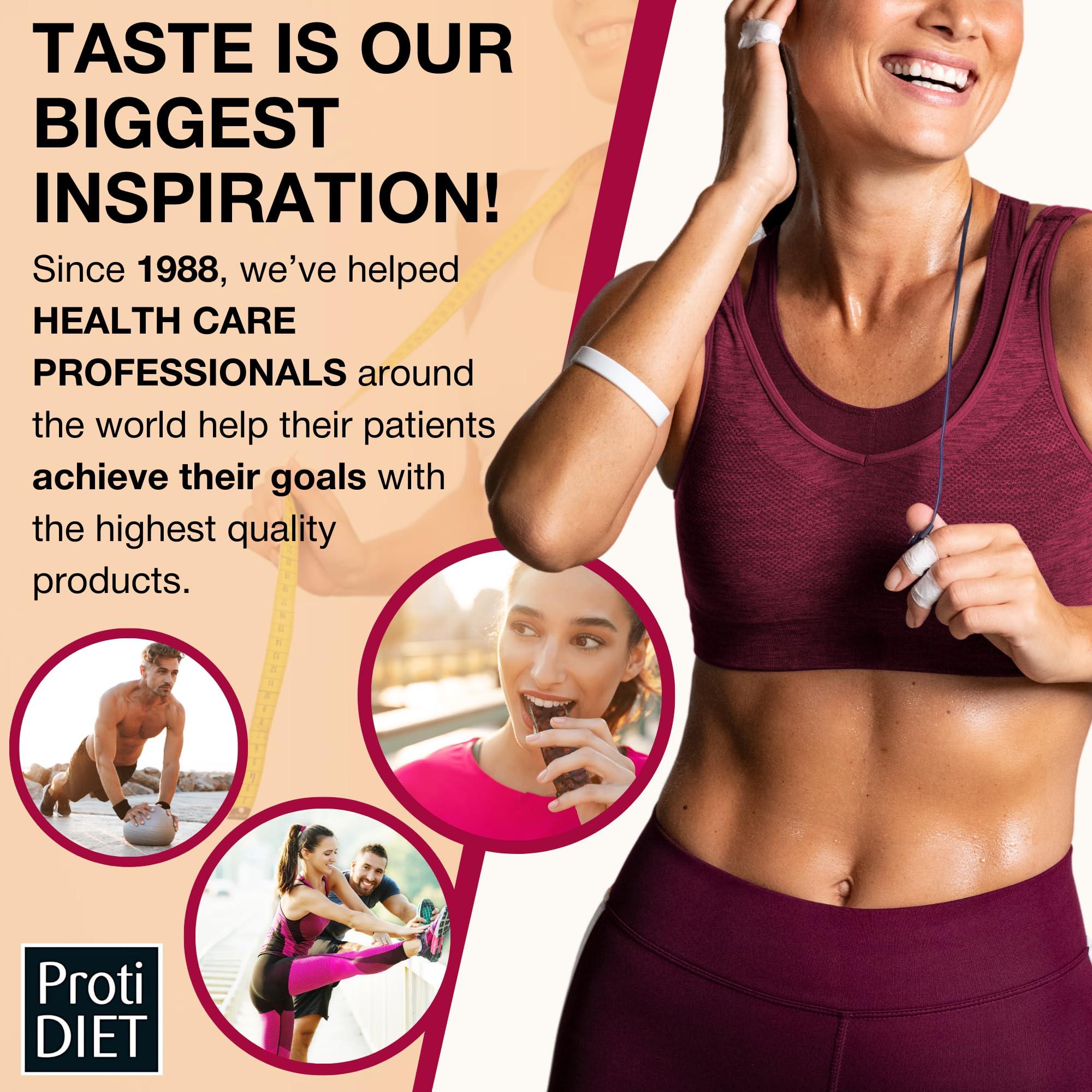 ProtiDIET ProtiDIET BBQ High Protein Crisps - Gluten Free, Low Fat, Naturally Flavoured - Savory Healthy Snacks for Adults, Potato and Pea Guilt Free Enjoyment Crisp- 7 Pouch Protein Snacks