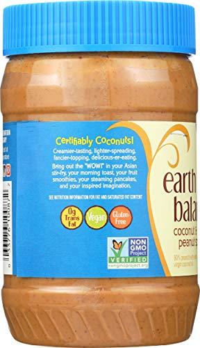 Earth Balance Earth Balance Crunchy Peanut and Coconut Oil Spread, 16 oz.