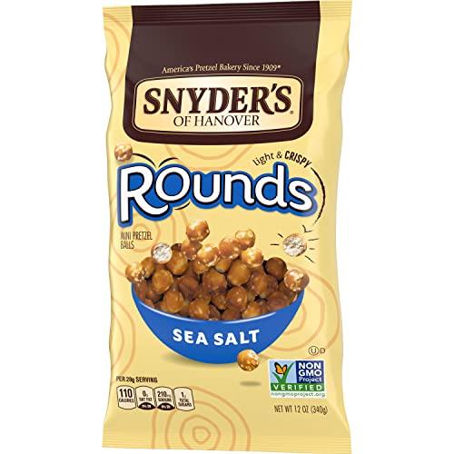 Snyder's of Hanover Snyder's of Hanover Pretzels, Rounds, Sea Salt, 12 Oz