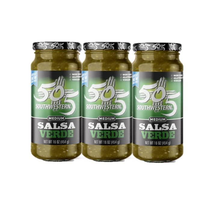 505 Southwestern 505 Southwestern Hatch Valley Green Chile Salsa Verde (3-16oz)