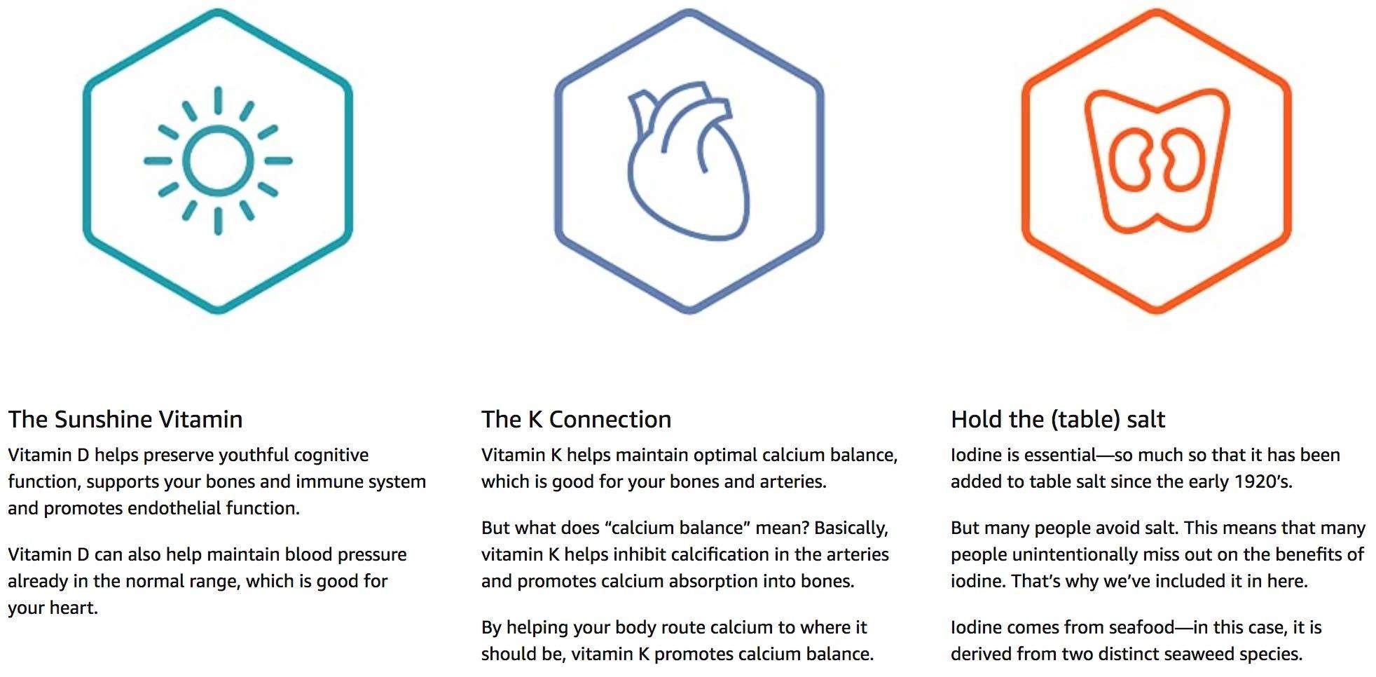 Life Extension Life Extension Vitamins D and K with Sea-Iodine, 90 Caps (Pack of 2)