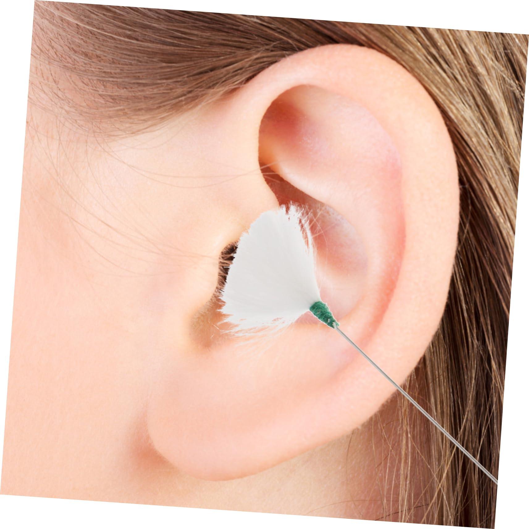 FOMIYES 4pcs Ear Picking Tool Ear Cleaner Ear Picker Ear Pick Remover Ear Wax Removal Tool Tweezers Exquisite Earwax Cleaners Collector Household Goose White Baby