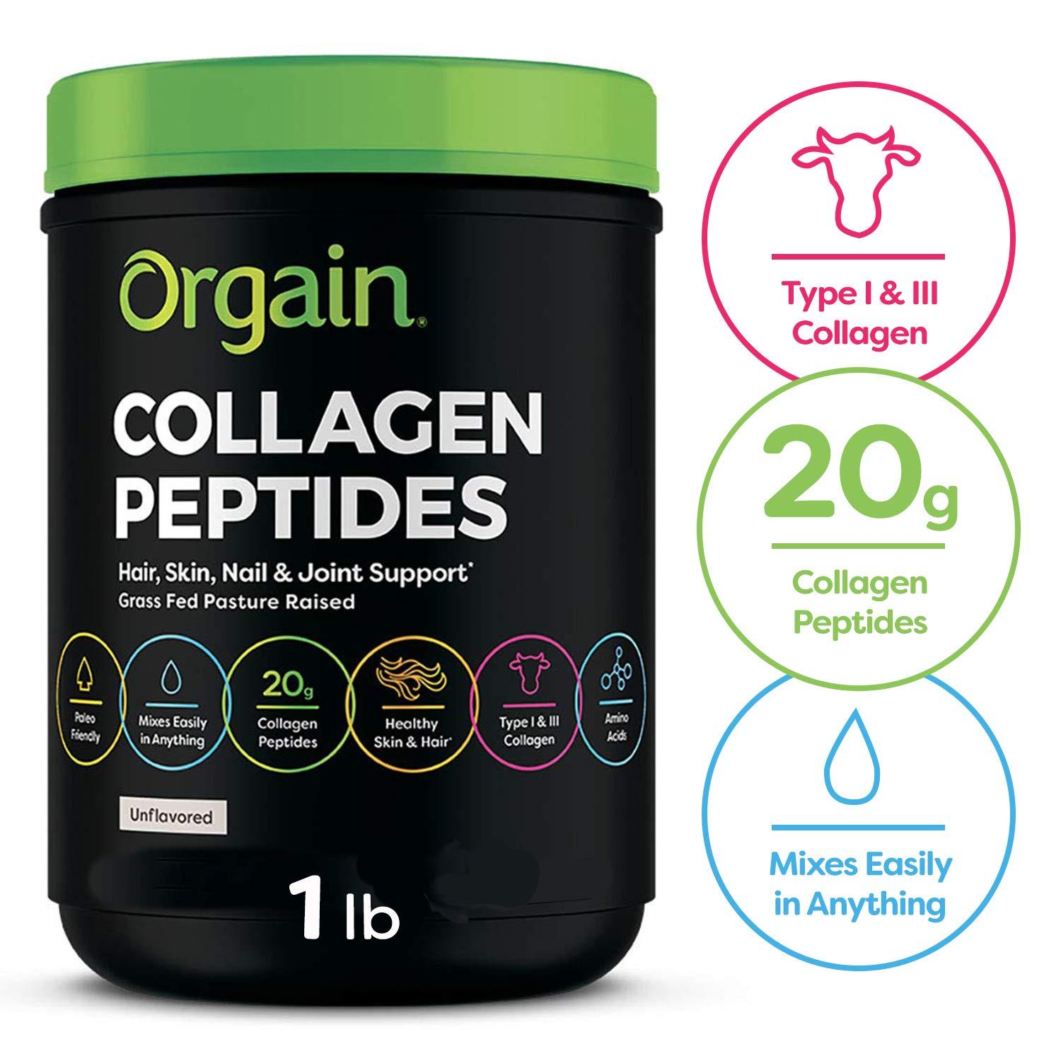 Orgain Orgain Organic Plant Based Protein Powder Hydrolyzed Collagen Powder