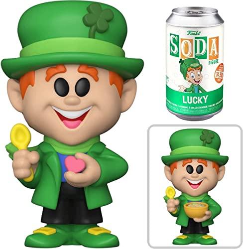 Funko Magically Lucky Charm Ad Icons Cartoon Morning Leprechaun Soda Figure Retro Cereal! Bundled with King Kombos Ape & Sugar Peter Mascot + Captain Crunch Pez! Pop! Head + Box Puzzle Mini Icons 5 Items