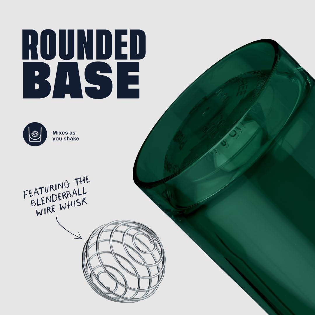 BlenderBottle BlenderBottle Shaker Bottle Pro Series Perfect for Protein Shakes and Pre Workout, 28-Ounce, Full-Color Green