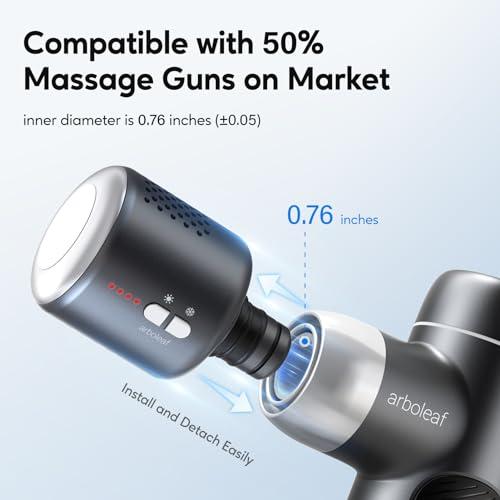 arboleaf arboleaf Massage Gun, Massage Gun Head and Head Massager Bundle