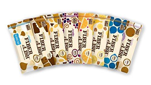 NuGo NuGo Fiber d'Lish Chocolate Brownie, 12g High Fiber, Vegan, 150 Calories, 16 Count