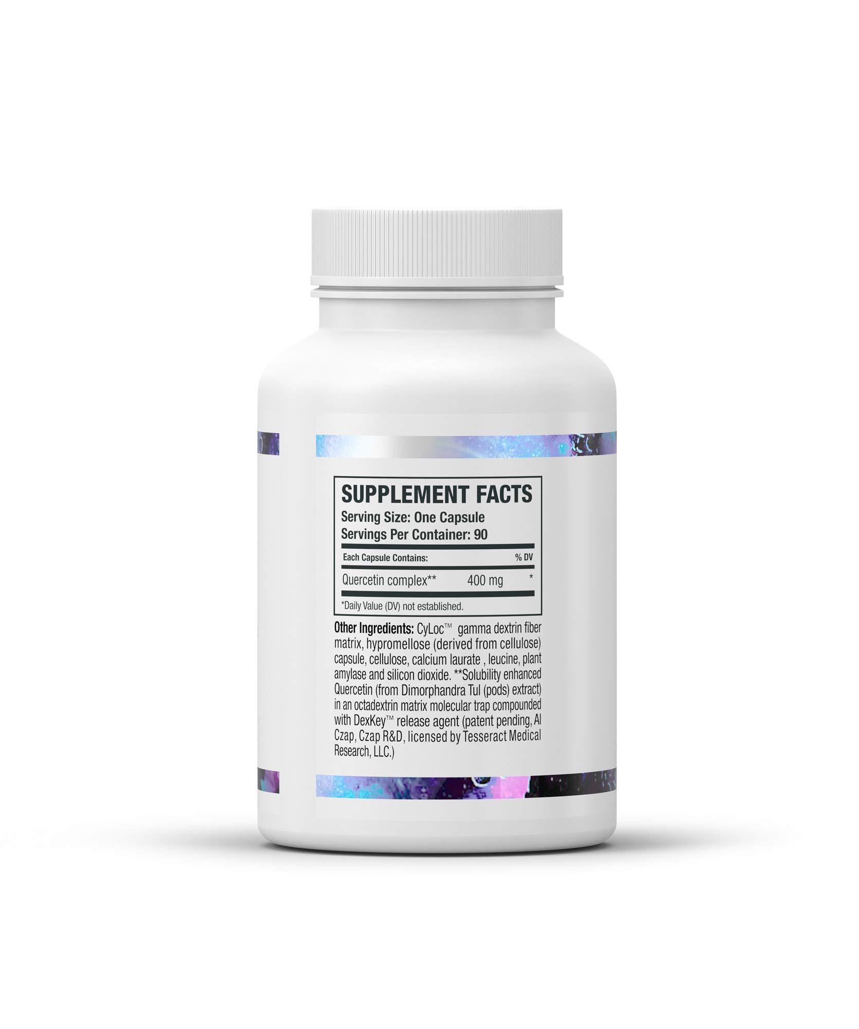 Tesseract Medical Research Tesseract Gut & Immune Support Bundle ProButyrate 600mg & QuerciSorb Quercetin 400mg, 120 + 90 Capsules, Hypoallergenic, Gastrointestinal & Immune Health