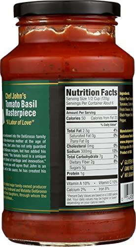 La Famiglia Delgrosso La Famiglia Delgrosso Sauce Pasta Tomato Basil, 26 oz