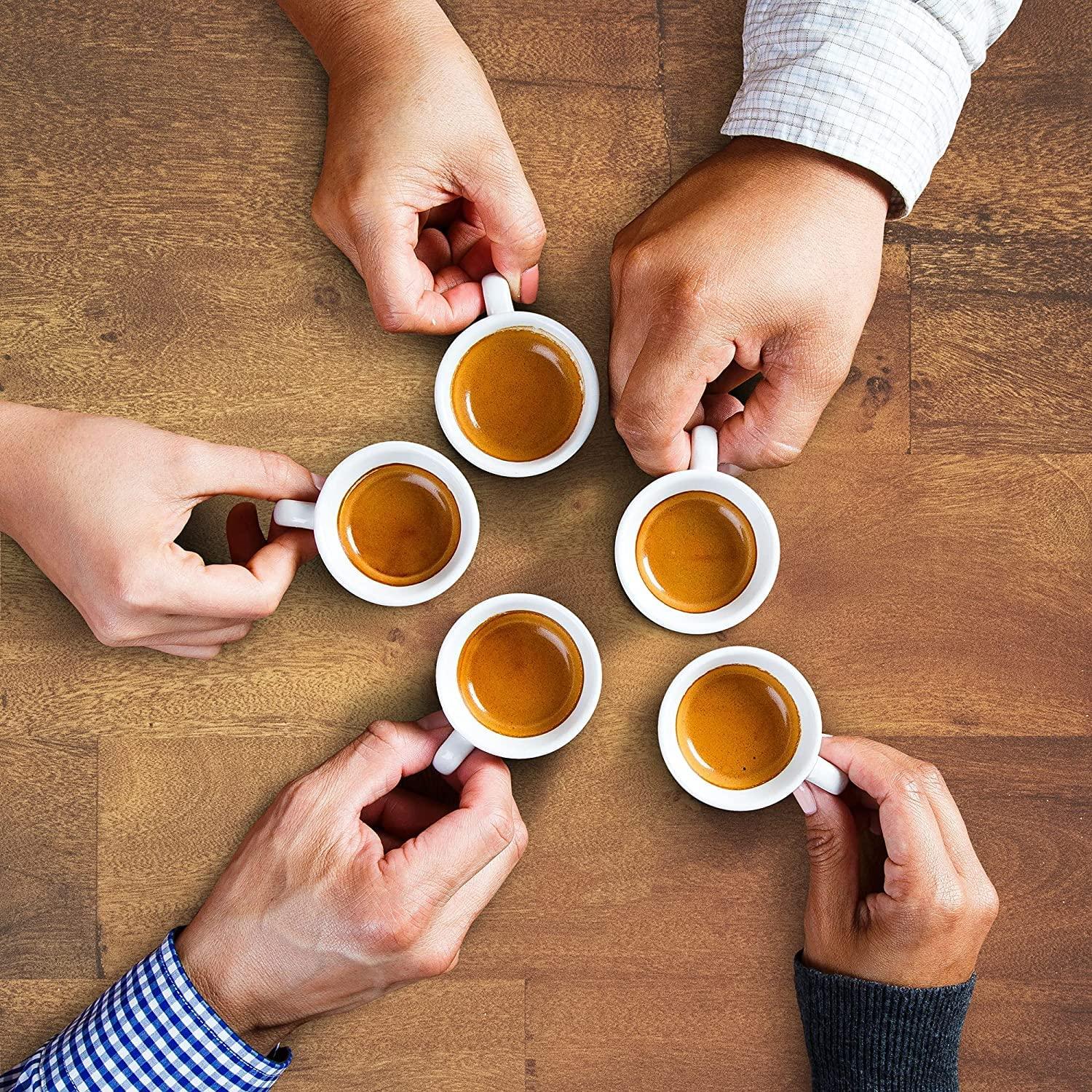 Cafe La Llave Cafe La Llave Whole Bean Espresso Coffee, Premium Dark Roast, 32 oz Bags (Pack of 2) - Rich Cuban-Style Blend