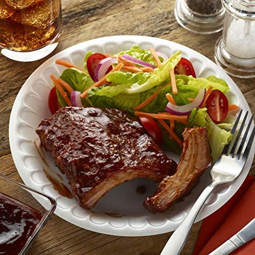 Hefty Hefty Everyday Foam Plates, 10 1/4 Inch Round, 25 Count (Pack of 10) Total 250 Count