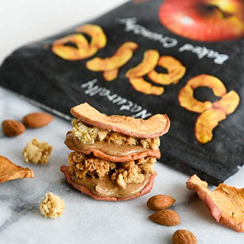 Bare Bare Baked Crunchy Apple Chips, Cinnamon Apple, Gluten Free, 3.4 oz Bag