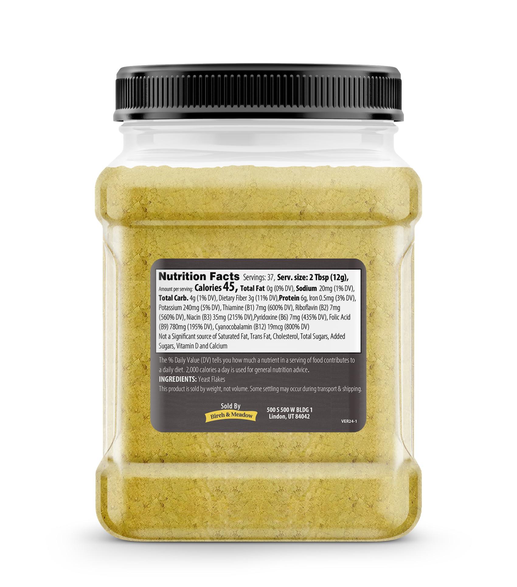 BIRCH & MEADOW Birch & Meadow 1 lb of Nutritional Yeast, Popcorn, Yummy Nooch