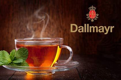 Alois Dallmayr Premium German Green Tea With Mango-Lemon Aroma | Sun Salutation | 25 Tea Bags | 50 g | Dallmayr | Germany