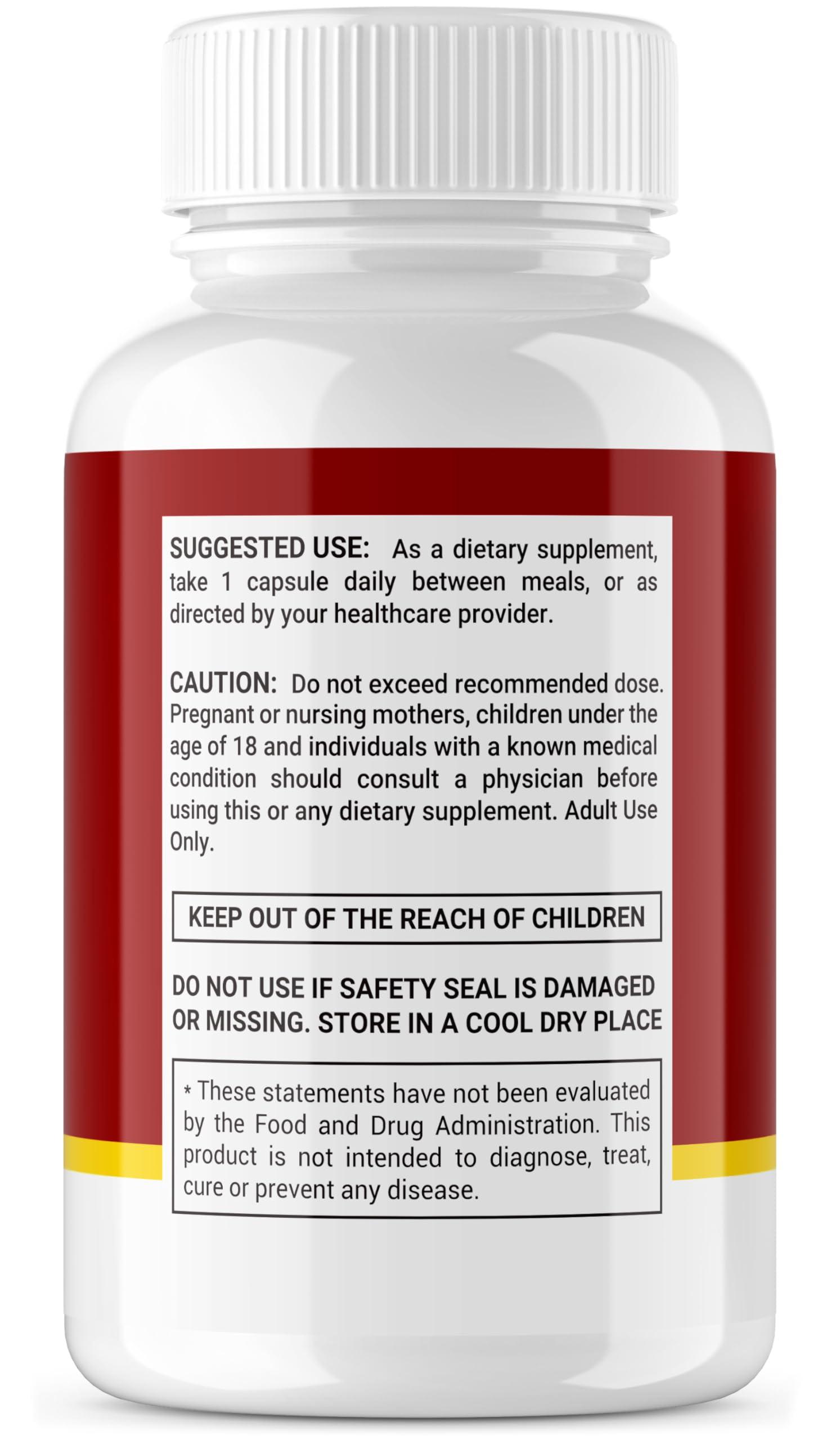VIVE MD Nervogen Pro Supplement - Official Formula - Nervogen Pro for Neuropathy Capsules, Advanced Formula Dietary Supplement Pills, Vitamin C Zinc Enhanced - Nervogen Pro Reviews (60 Capsules)