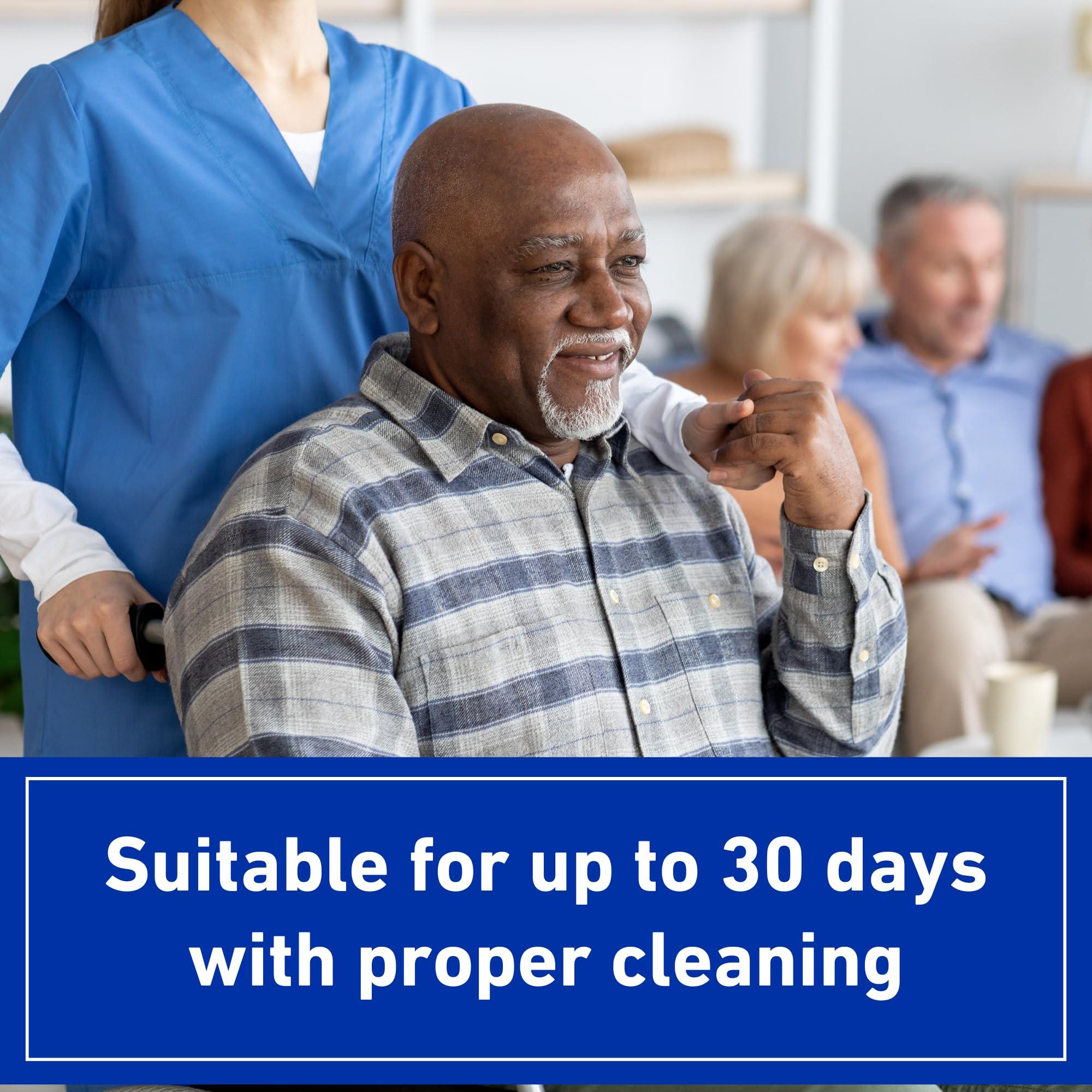 Afex Afex Urinary Collection Bags (A400B) for Incontinence Management - Attaches Directly to Receptacle - Non-Vented, Durable 16mil Vinyl - Urinary Drainage Bag - 500 ml - 2 Pack