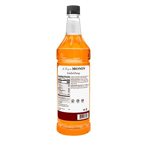 Monin Monin Candied Orange Flavoured Syrup Plastic Bottle 1 Liter