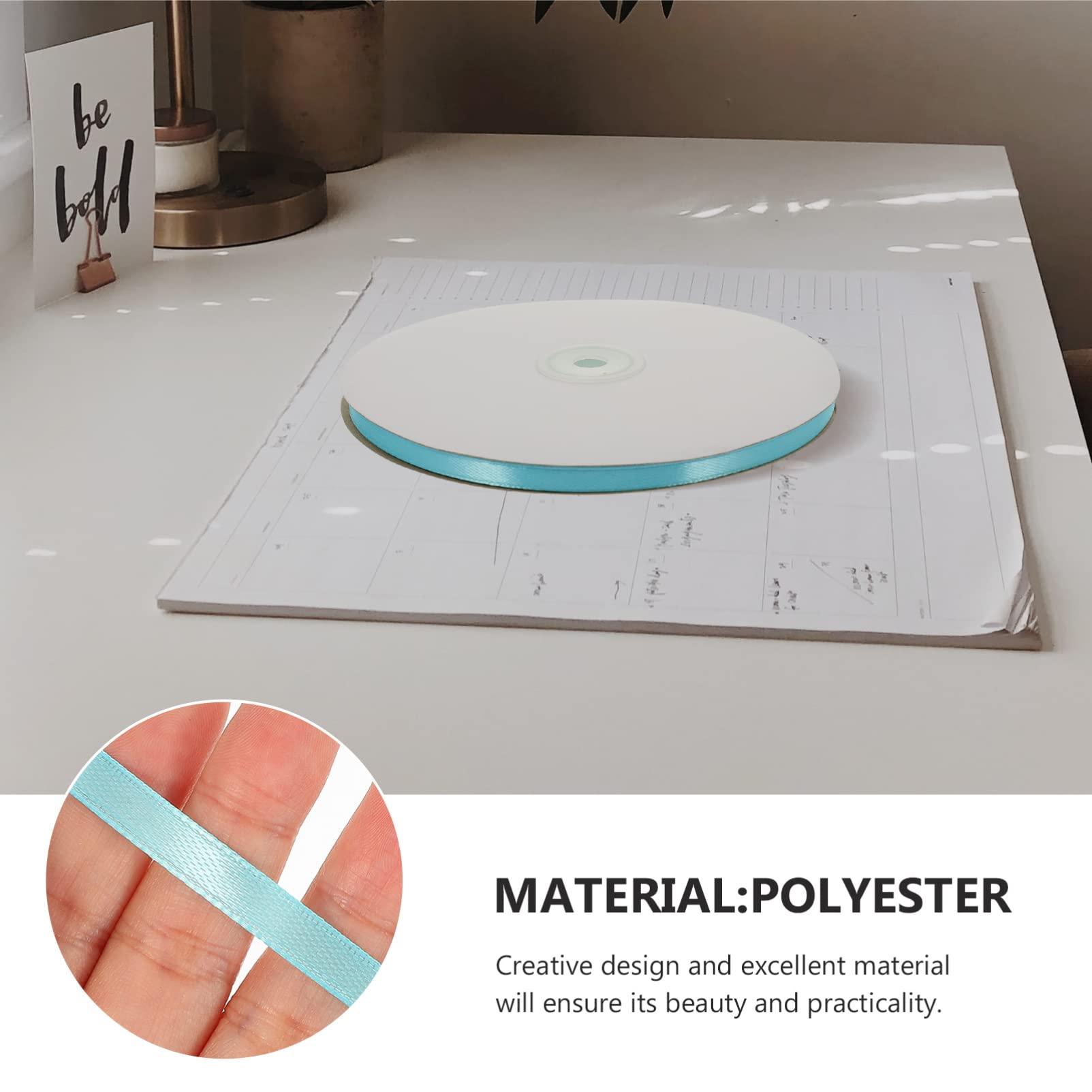 VICASKY VICASKY 6mm Ribbon Ribbon Garland Decor Flower Embellishments Ribbon for Bouquet Polyester Ribbon Ribbons for Presents Ribbon for Hair Flower Packing Accessories Delicate Ribbon