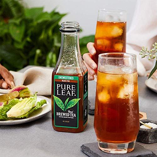 Pure Leaf RTD Tea Pure Leaf Unsweetened Tea, 16.9 Fl Oz (Pack of 6)