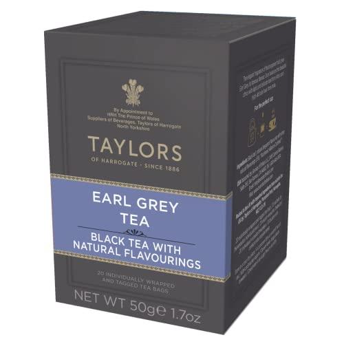 Taylors of Harrogate Taylors of Harrogate Earl Grey, 20 Count (Pack of 6)