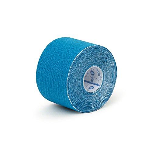 Body Sport Body Sport Physio Tape, Kinesiology Tape to Support Muscles and Joints - 2 in x 5.5 yds - Blue
